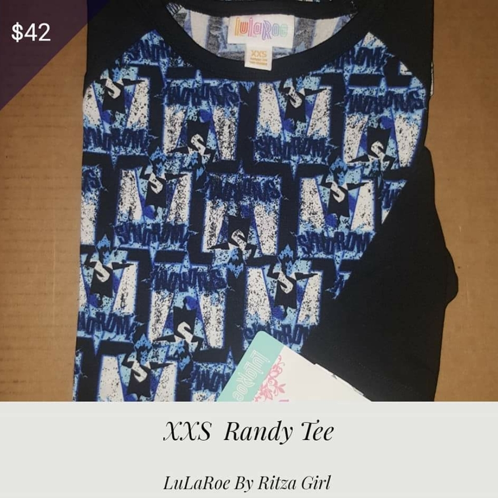 NWT Disney LuLaRoe Randy Tee Size XXS